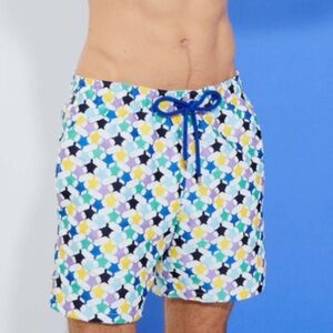 Vilbrequin Limited Edition Embroidered Turtle Bathing Suit